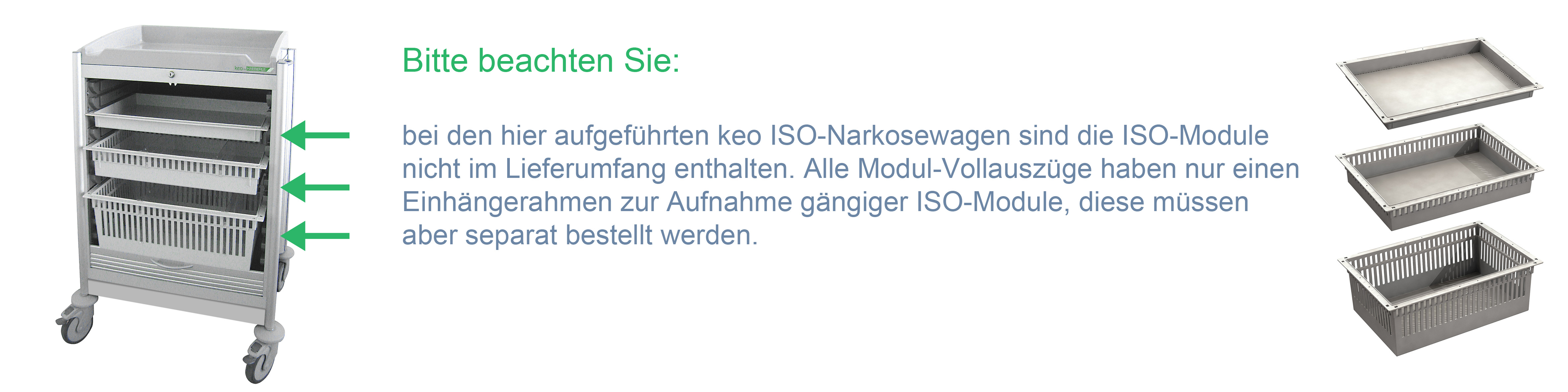 ISO-Modul Narkosewagen