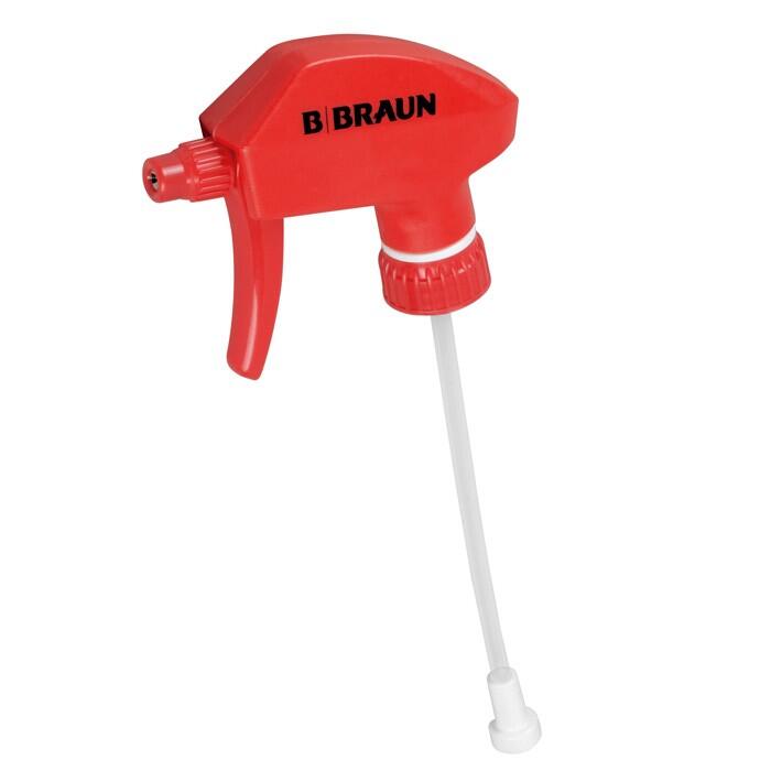 B. Braun Sprhkopf rot fr 1000 ml Flaschen