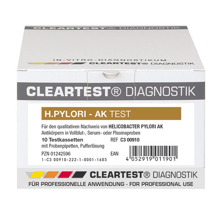 CLEARTEST H. Pylori  AK (20 Teste)