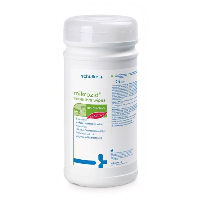 mikrozid sensitive wipes premium