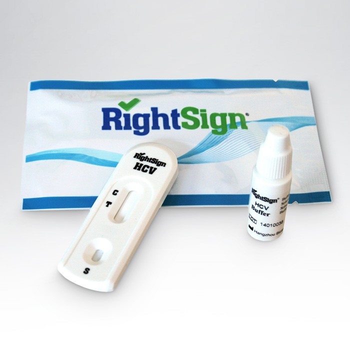 RightSign HCV Kasettentest (25 Teste)