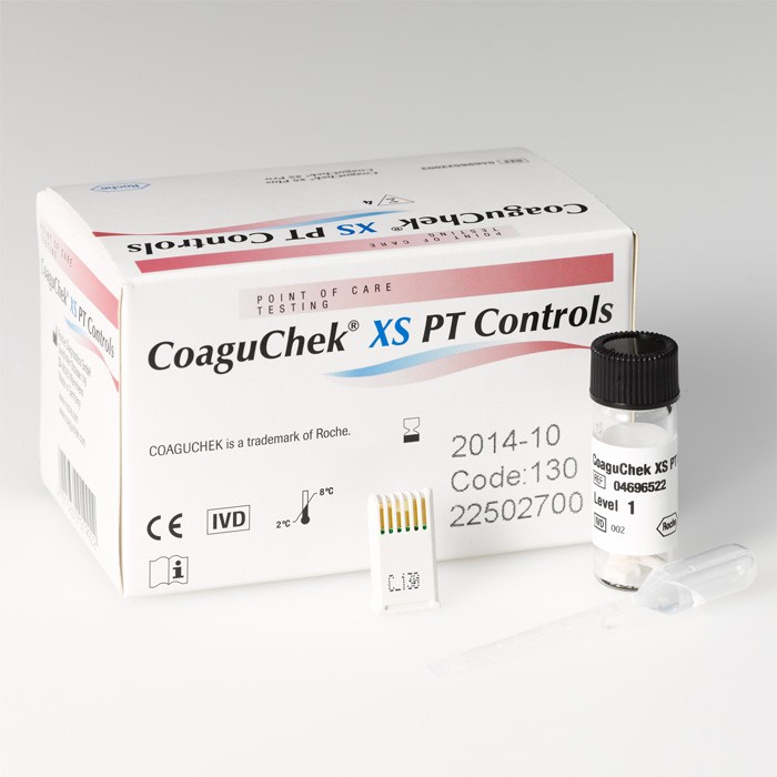 CoaguChek XS PT Controls (4 x 1 ml)