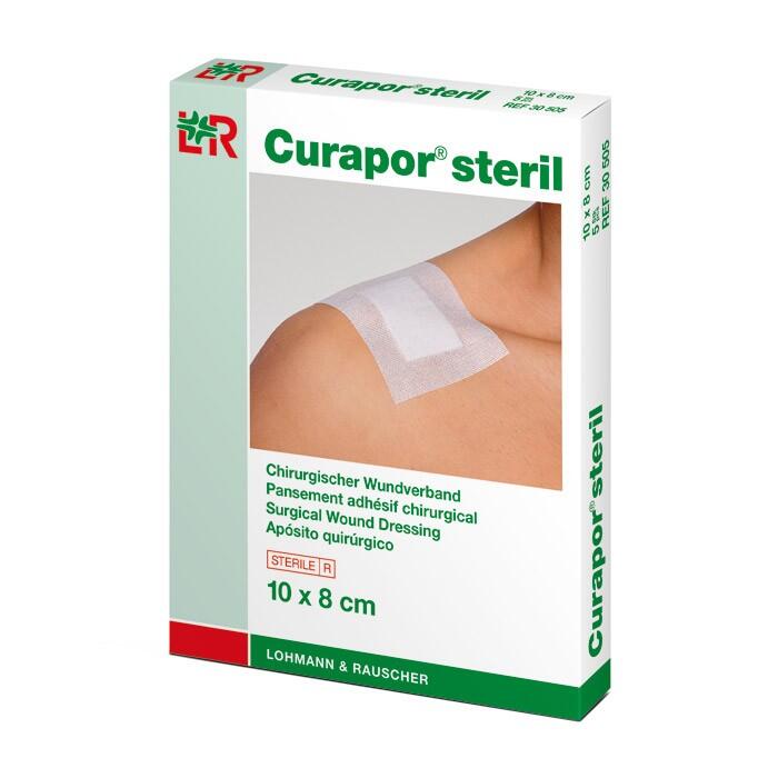 Lohmann & Rauscher Curapor chirurgischer Wundverband STERIL, 20 x 10 cm (50 Stück) main image 1