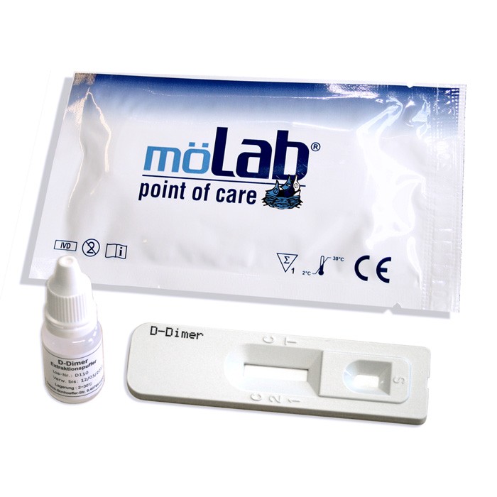 mLab - D-Dimer   (10 Testkassetten)