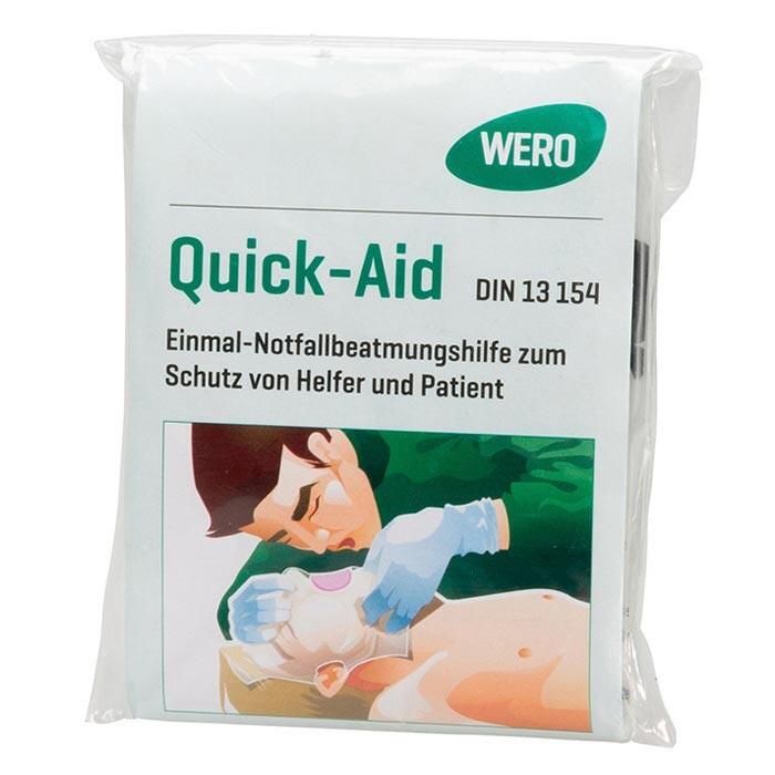 QUICK-AID Einmal-Notfallbeatmungshilfe  