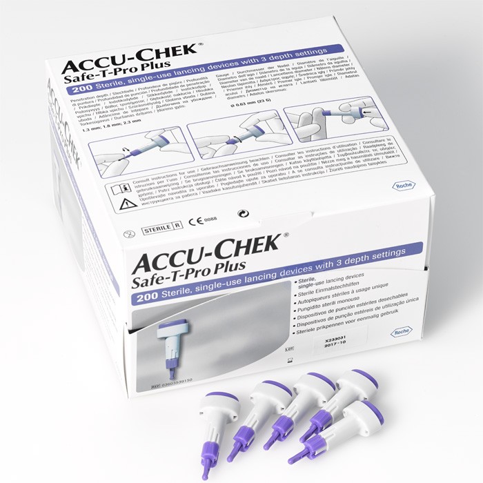 Accu-Chek Safe-T-Pro Plus  (200 Stck)