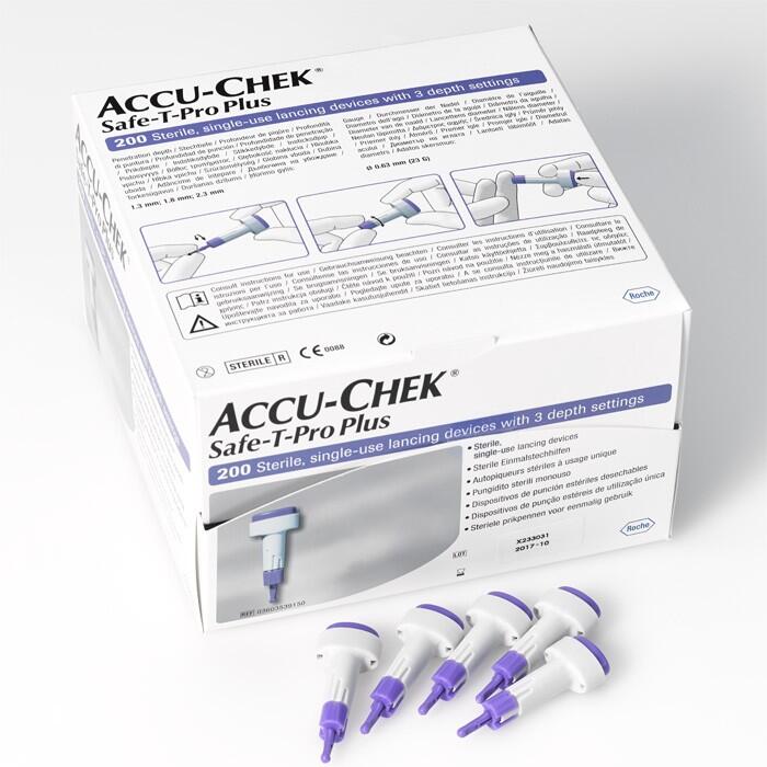 Accu-Chek Safe-T-Pro Plus  (200 Stck)