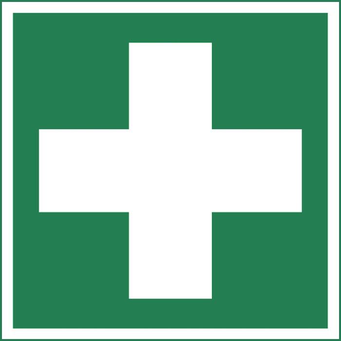 Rettungszeichen ERSTE HILFE