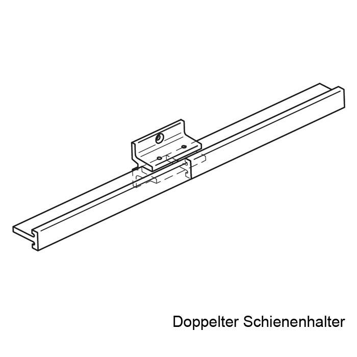 Derungs Norm-Wandschienensystem 25 x 10 mm 