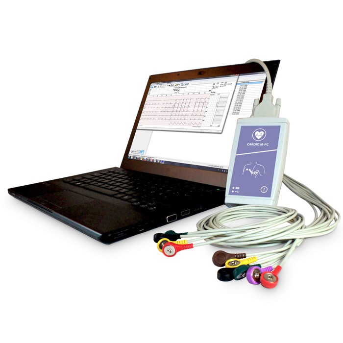 medical Econet Cardio M-PC USB 12-Kanal Ruhe-EKG