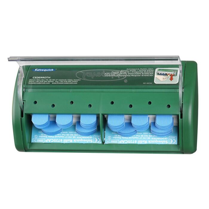 Salvequick Pflasterspender Blue Detectable