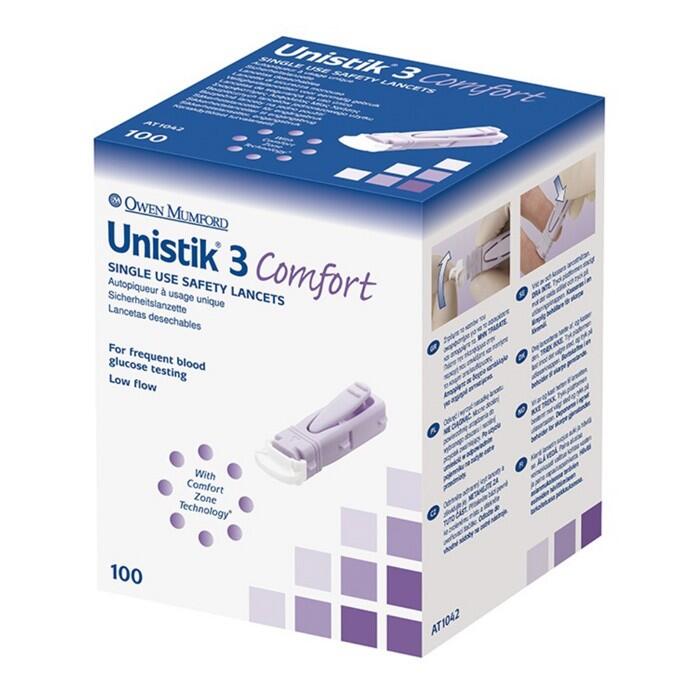 Unistik 3 COMFORT Sicherheitslanzetten