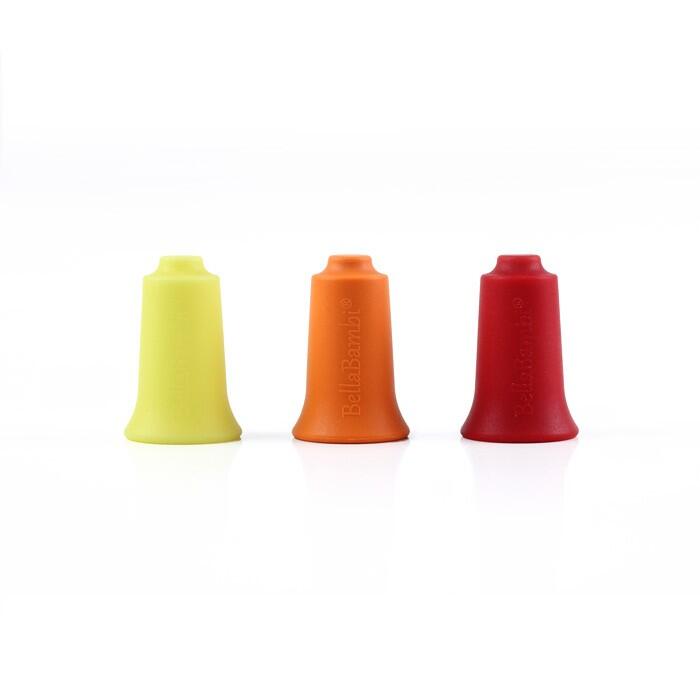 BellaBambi mini trio zitronengelb orange rubinrot