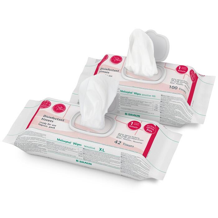 B. Braun Meliseptol Wipes sensitive Flowpack  