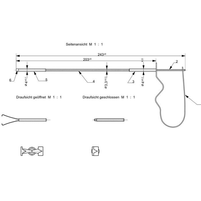 I.U.P. Fa�instrument flexibel 24 cm