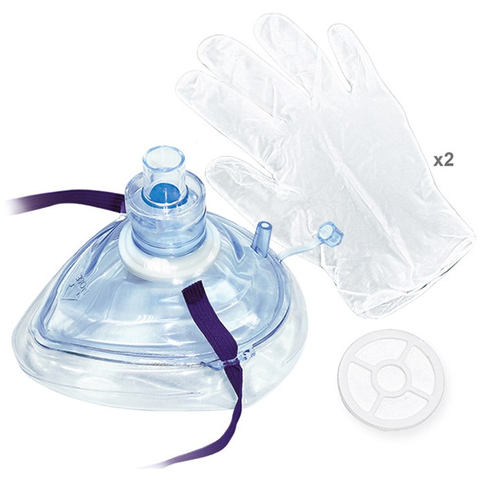 Taschenmaske zur Beatmung  Erste-Hilfe-Sets und Erste-Hilfe