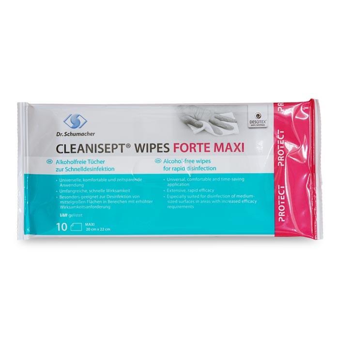 Cleanisept Wipes Forte Maxi Kleinpackung bestellen | MSG-Praxisbedarf Shop
