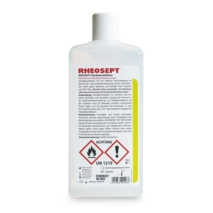 RHEOSEPT (b) Händedesinfektion und Hautdesinfektion 500 ml  BIOZID 