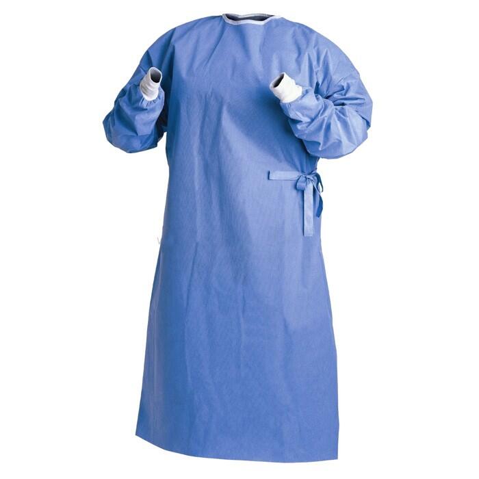 Besucherkittel / Schutzkittel PP Blau 
