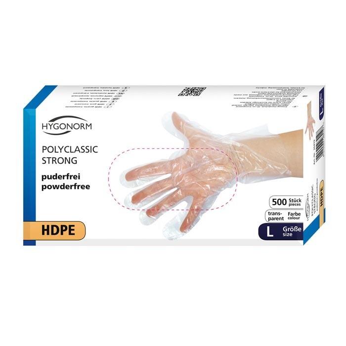 Polyclassic strong HDPE-Handschuhe Gr. L