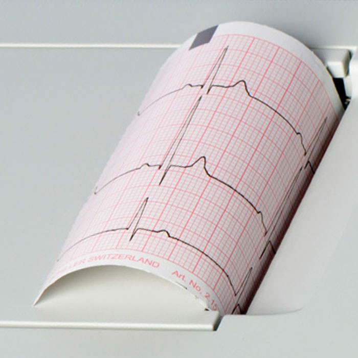 Original Schiller EKG-Druckerpapier Cardiovit AT-1 G2  (VE = 25 Lagen) 