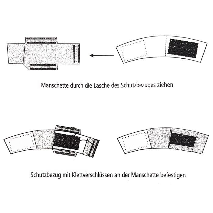 Schutzbezge fr Manschetten  10 Stck 