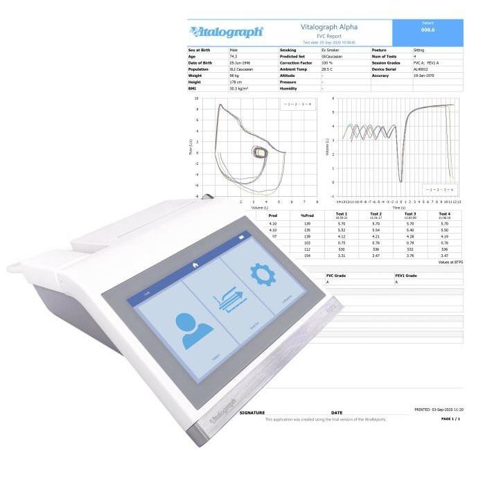 Vitalograph ALPHA Connect  