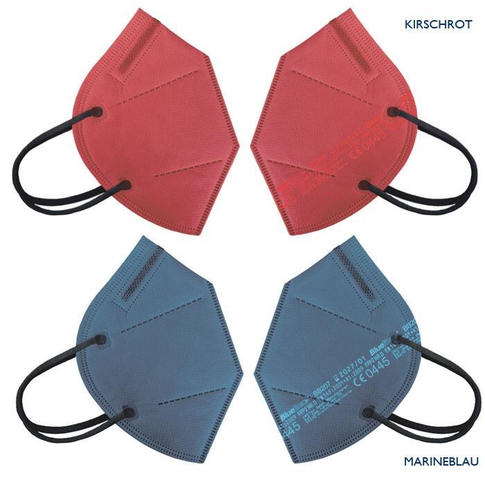 BlueBec BB207 FFP2-Masken farbig     