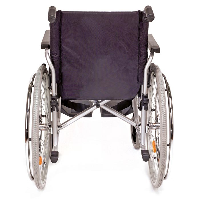 Servomobil Rollstuhl aus Stahl faltbar