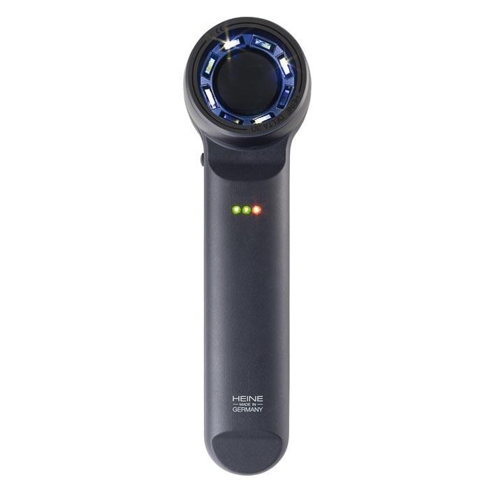 HEINE DELTA 30 PRO Dermatoskop mit Kontaktscheibe mit Skala