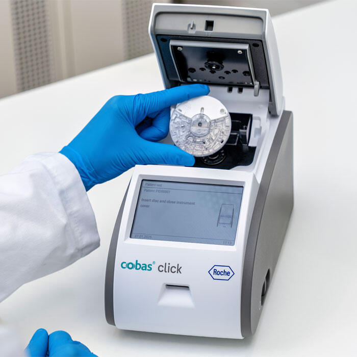 Roche cobas� click Point-of-Care Analyseger�t  