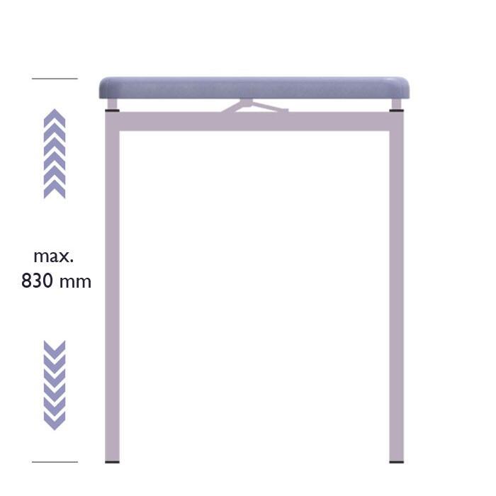 Aufpreis andere Hhe bis max. 830 mm 