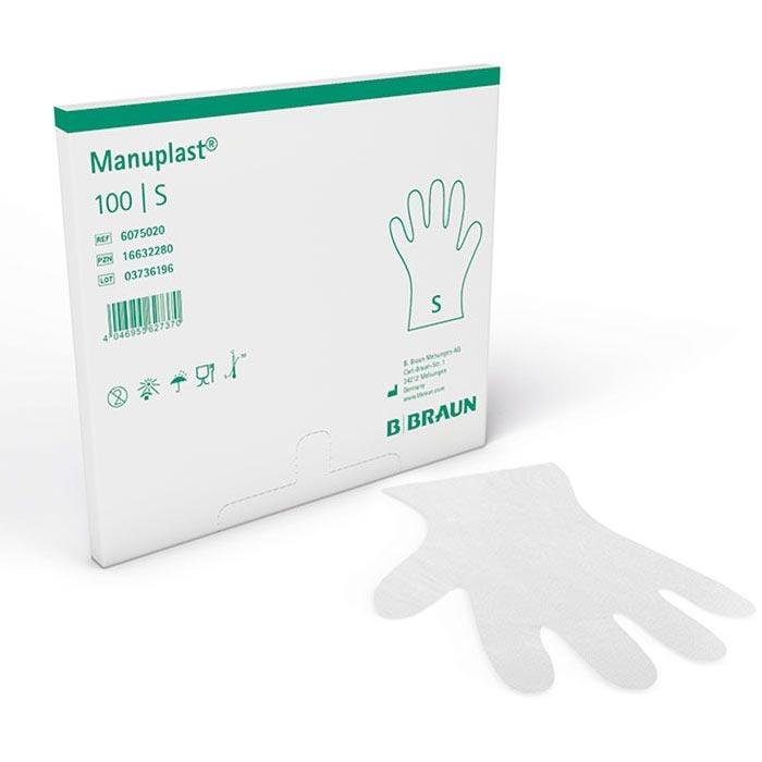 B. Braun Manuplast PE Handschuhe