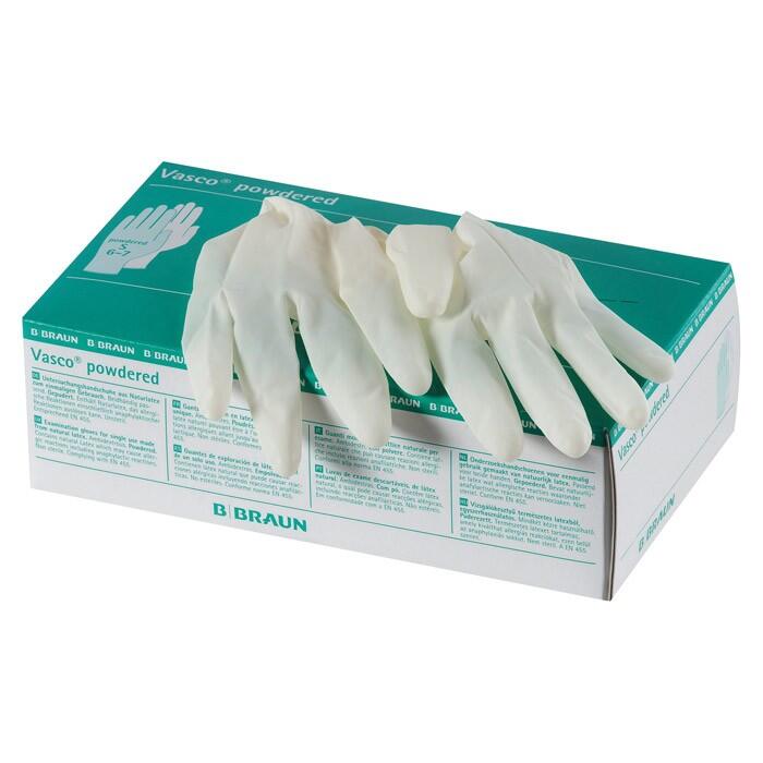 B. Braun Vasco Latexhandschuhe Gr. M