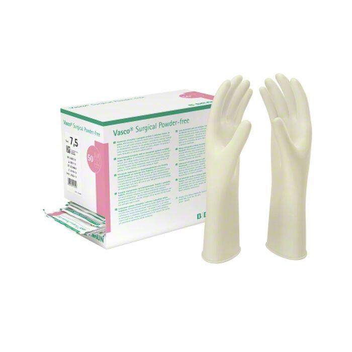 B. Braun Vasco� Surgical Latex  OP- ud Schutzhandschuh   Gr. 6,5