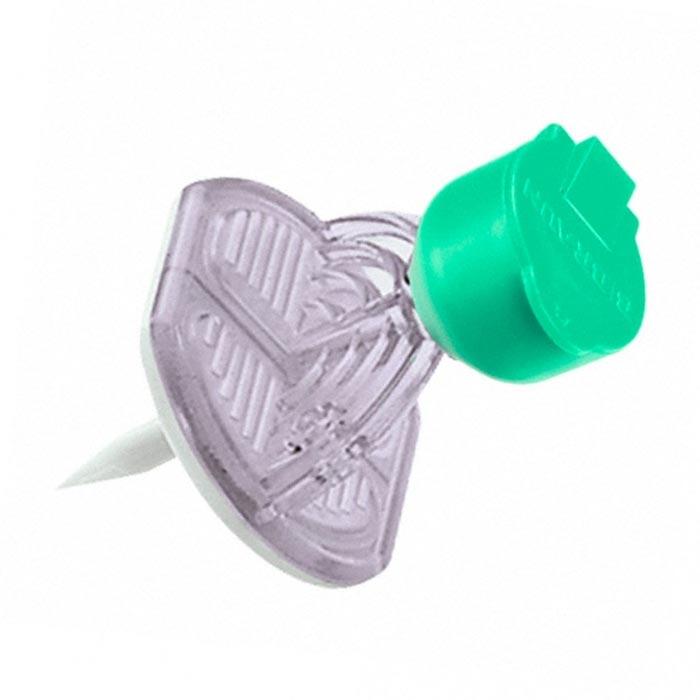 BRAUN Mini-Spike� V mit Ventil gr�n (VE = 50 St�ck)