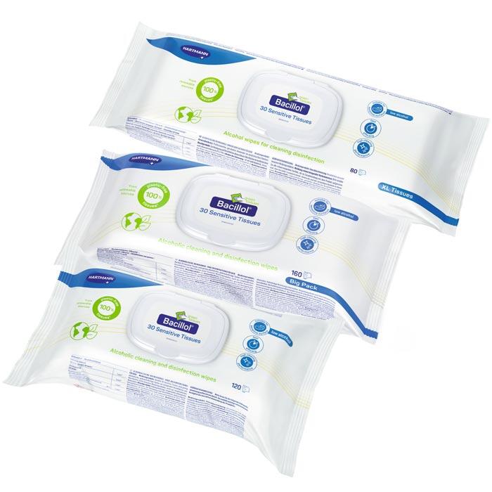 Bacillol 30 Sensitive Green Tissues 