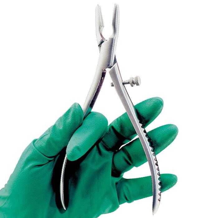 Bohrdraht-Extraktionszange 18 cm mit Begrenzer 