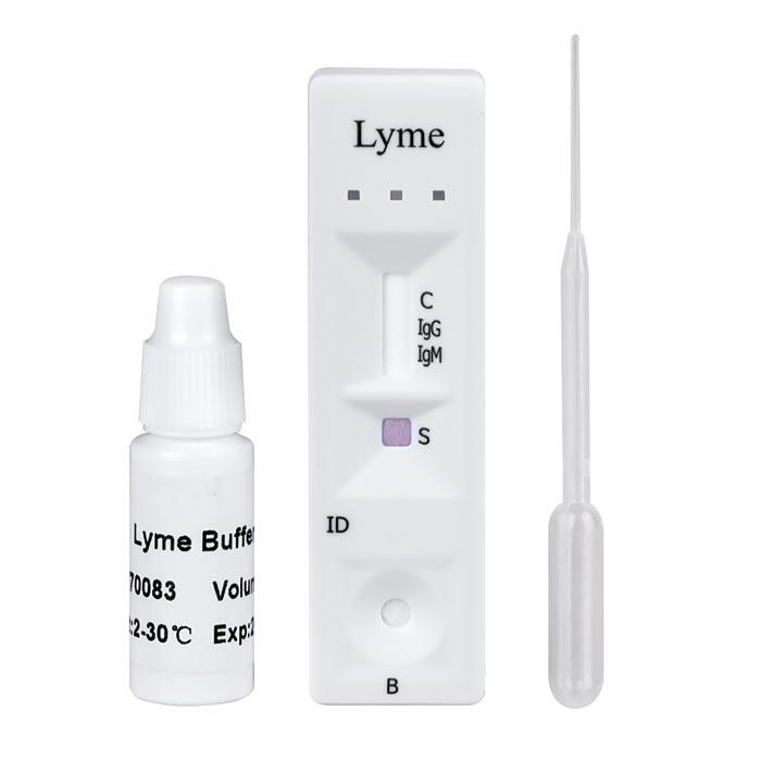 CLEARTEST� Borreliose Schnelltest (10 Testkassetten) 
