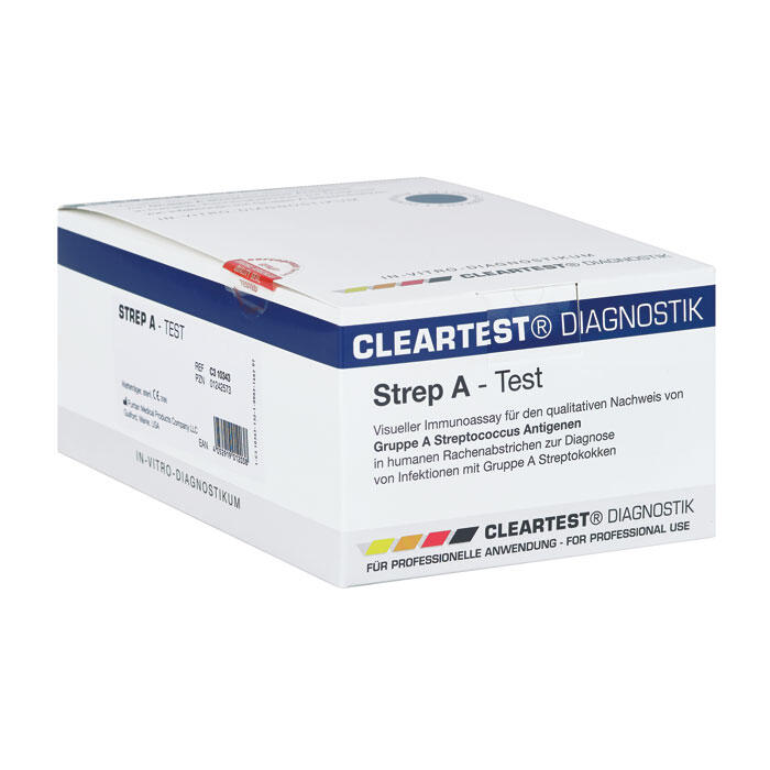 CLEARTEST� Strep  A  (20 Testkassetten)