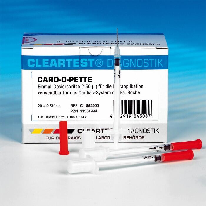 Card-O-Pette Dosierspritze 150 l