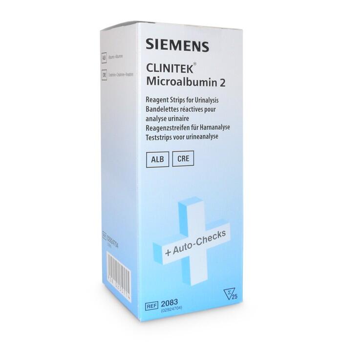 Clinitek Microalbumin 2 Harnteststreifen