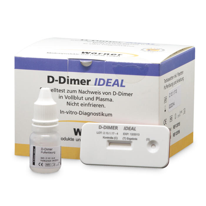 D-Dimer IDEAL Kassettentest (10 Teste)