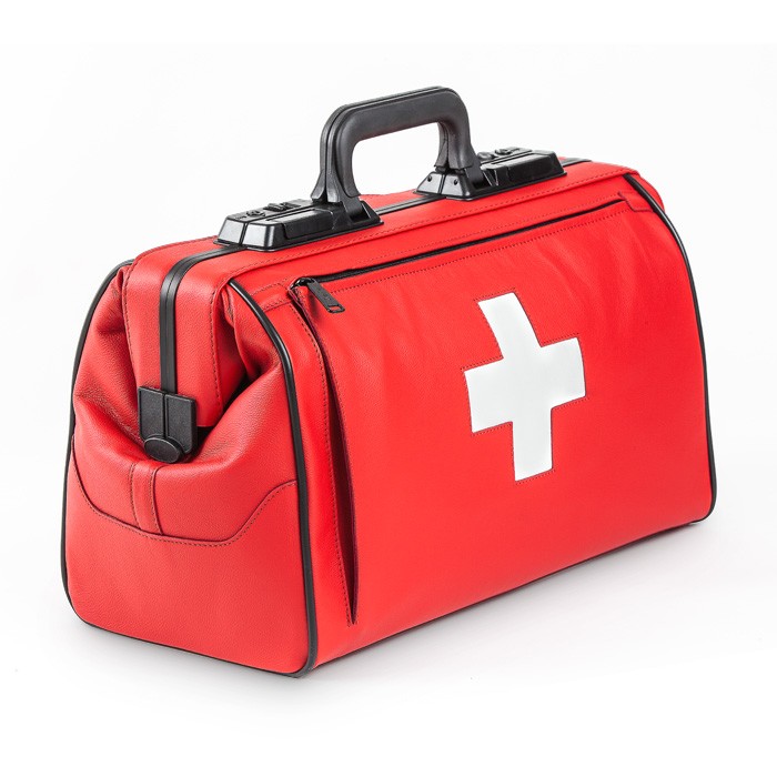 DRASOL Arzttasche RUSTICANA Cross rot