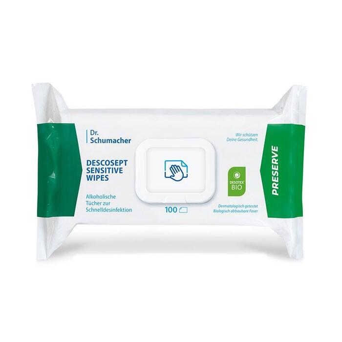 Descosept Sensitive Wipes 100 Tcher