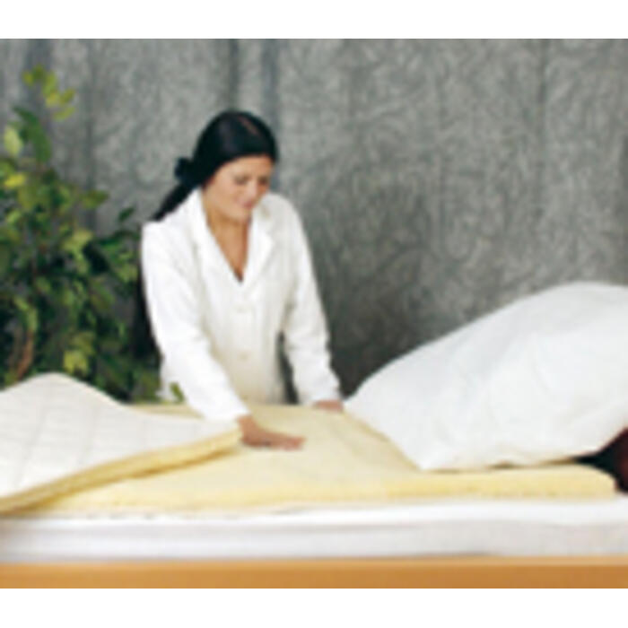 Echtfell-Bettauflage 90 x 190 cm