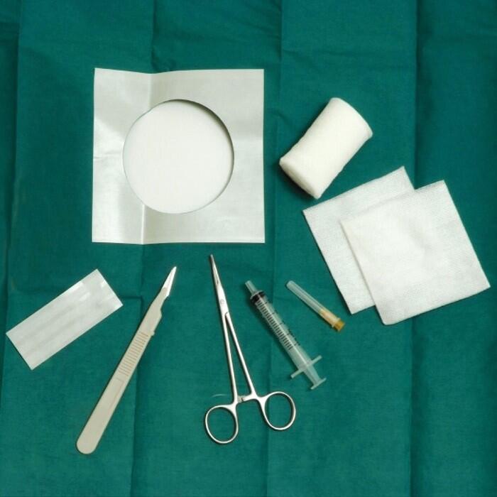 Einmal Sets zur subkutanen Implantat Entnahme 