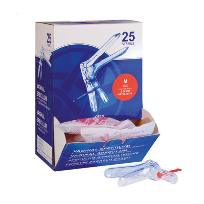 Einmal-Vaginal-Spekulum steril Gr. M  Rot