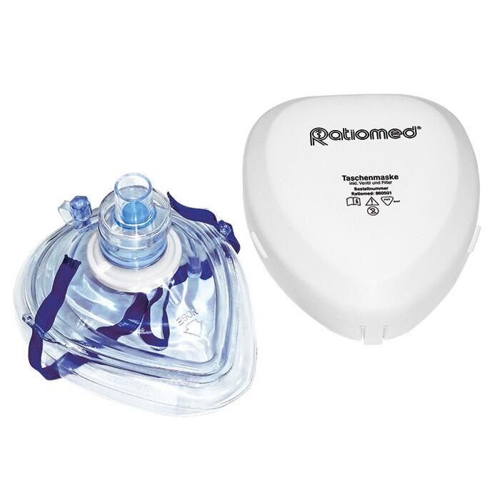 Erste-Hilfe Taschenmaske ratiomed aus PVC 