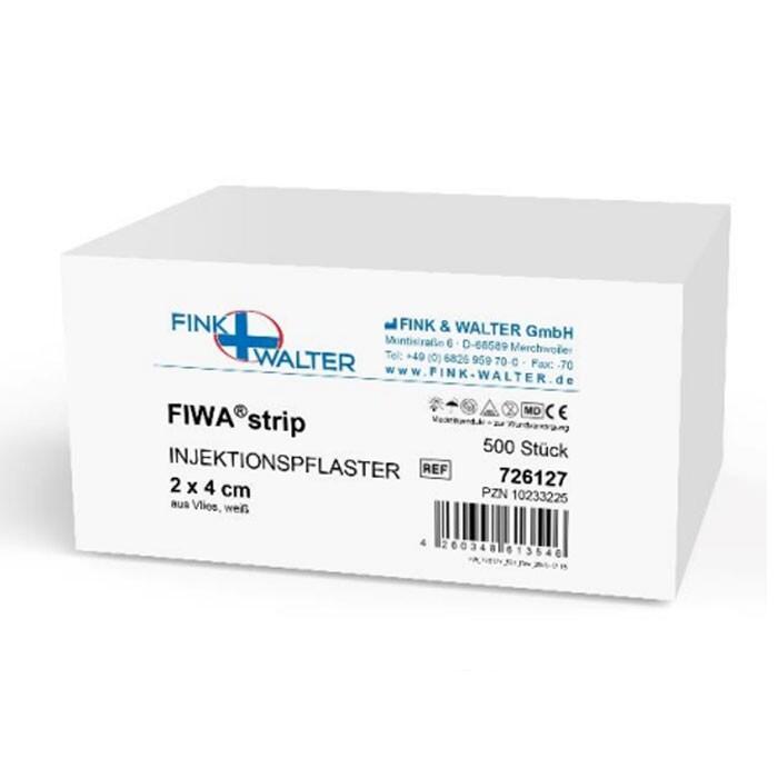 FIWAstrip Injektionspflaster VLIES wei 2 x 4 cm   